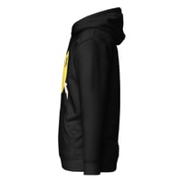 Image 4 of Yellow Dogheart Black hoodie