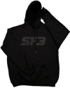 Sparkling All Black SF3 Hoodie/Crewneck