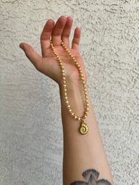 Image 4 of Golden Driftwood Necklace 