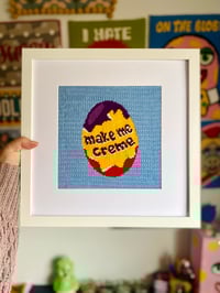 Image 1 of The Creme egg needlepoint kit 