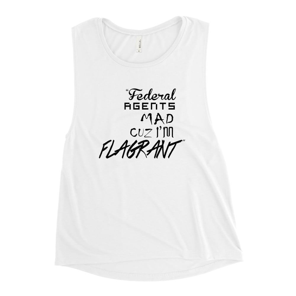 Image of RJ Rhonda Jane X Flagrant City Federal Agents Tank Top