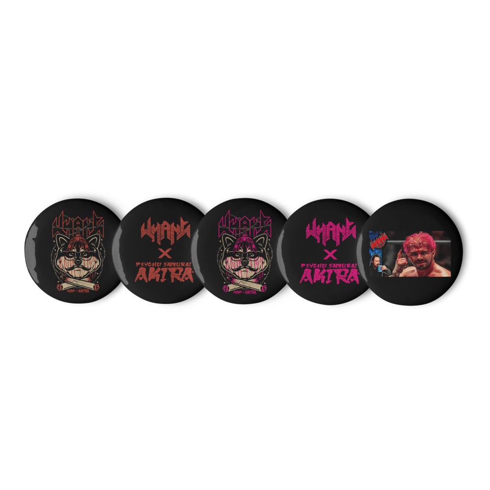 Image of Set of pin buttons