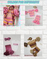 Image 3 of Crochet Sweatsuit 