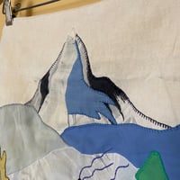 Image 4 of Mountain Appliqué Pillow