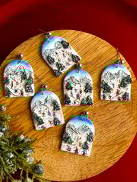 Image 1 of Winter Skiing Scene 