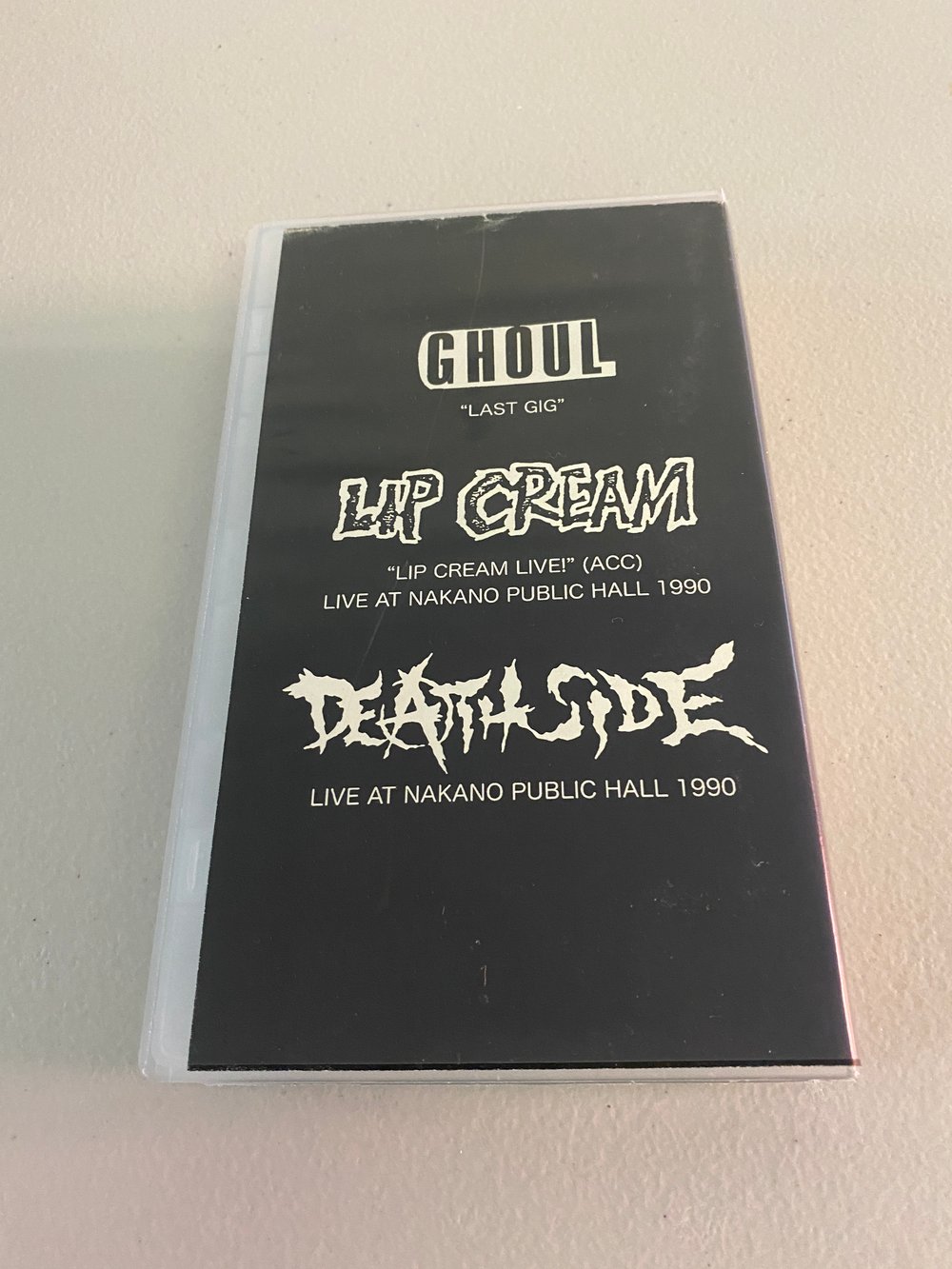 Ghoul, Lip Cream, DeathSide VHS 