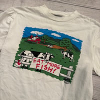 Image 2 of Vintage Eat More Fish Tee - XL