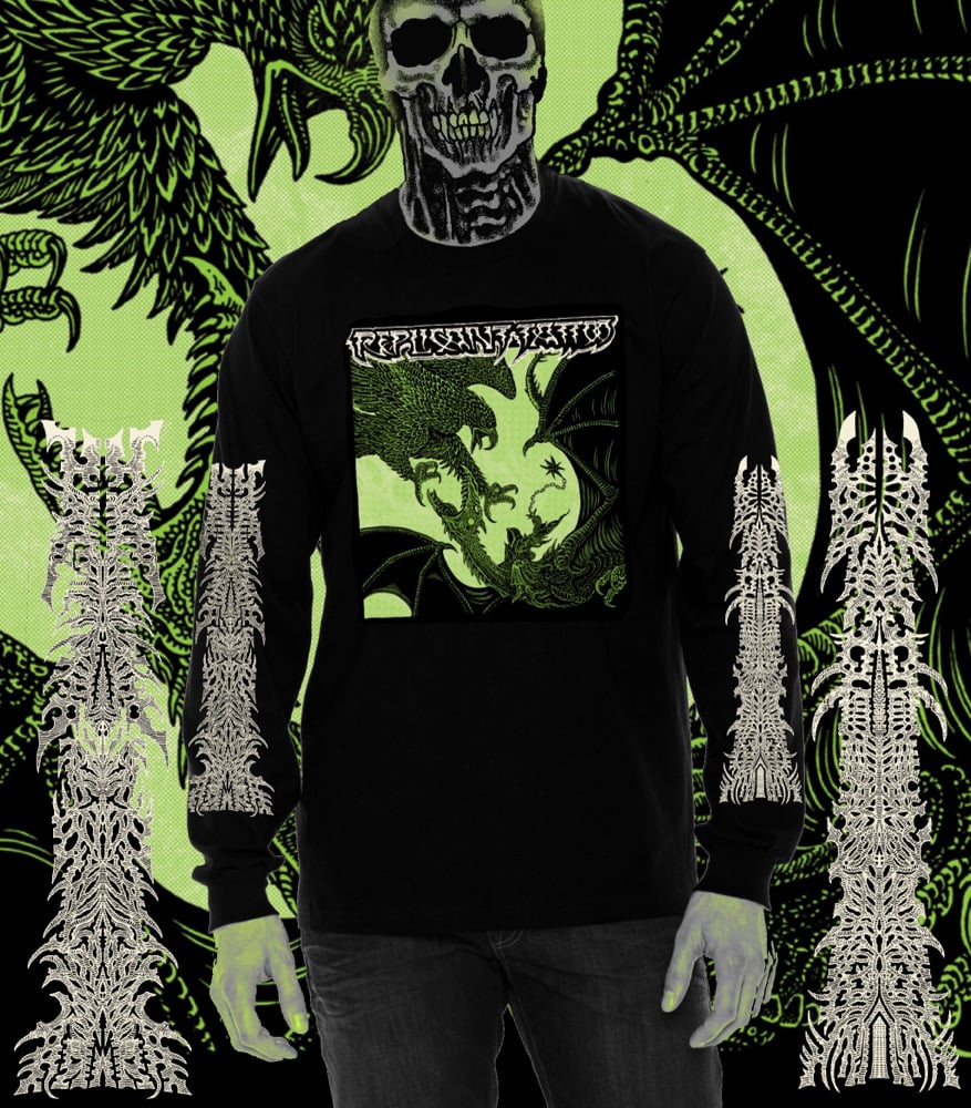 Image of NAZGÛL LONG SLEEVE TEE PRE-ORDER