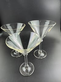Image 2 of Clear martini glass