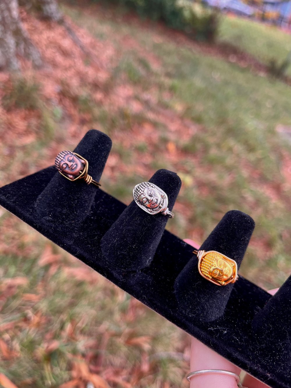 Image of Buddha Wrapped Rings