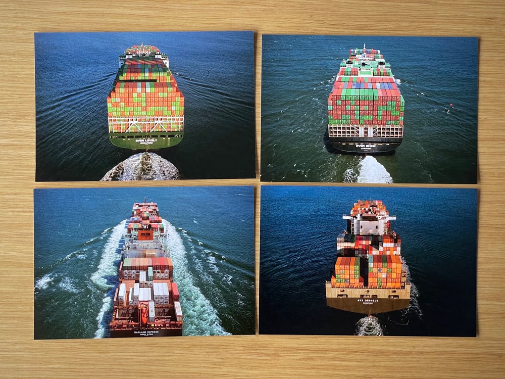 Image of Ship Print 8 Pack