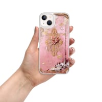 Image 22 of Pastel Pink Tattered Texture Rose Gold Goth Lolita Kawaii Inspired Clear Case for iPhone®