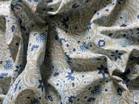 Image 1 of Namaste fabric blue jean