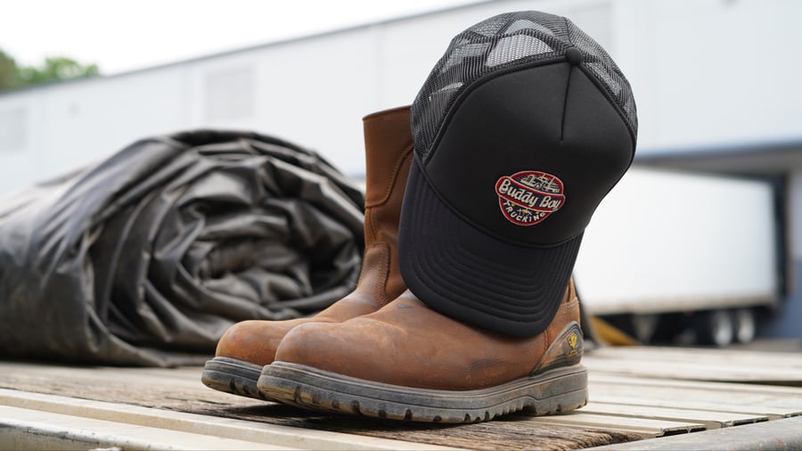 Image of (Black) Buddy Boy Trucker hat