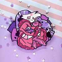 Sleepy Angel Dust Enamel Pin