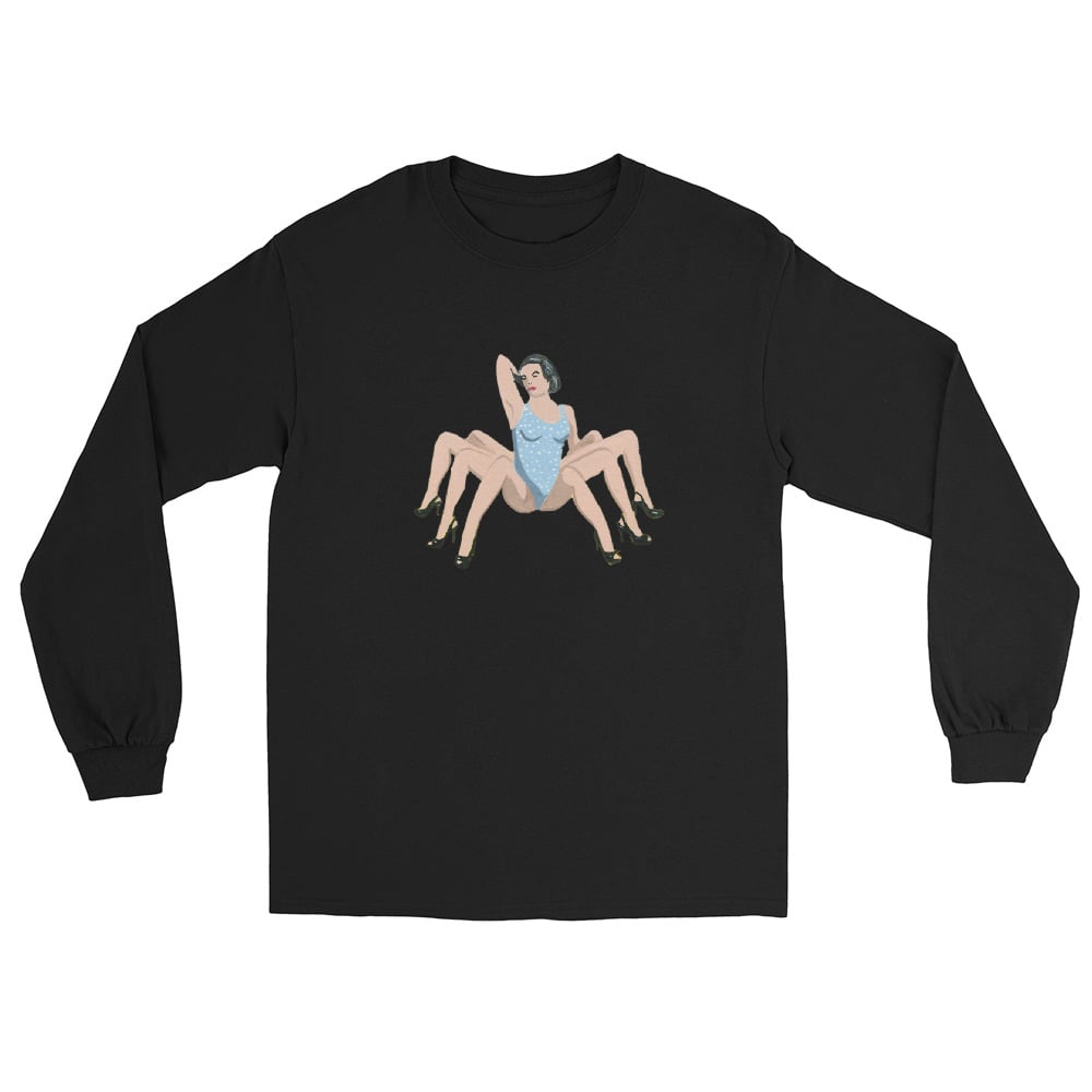 Image of EIGHT LEGGED WOMAN LONG SLEEVE SHIRT