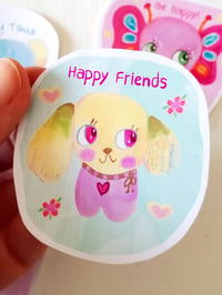 Image 5 of Happy friends sticker pack 