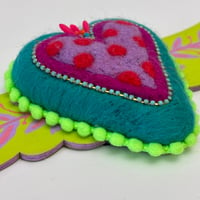 Image 3 of Winged Heart - Polka Dots 