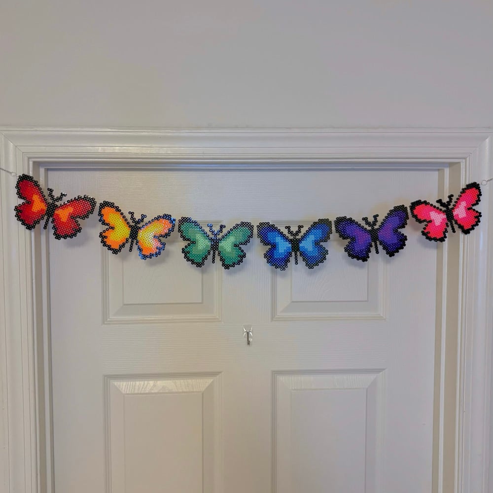 Image of butterfly garland