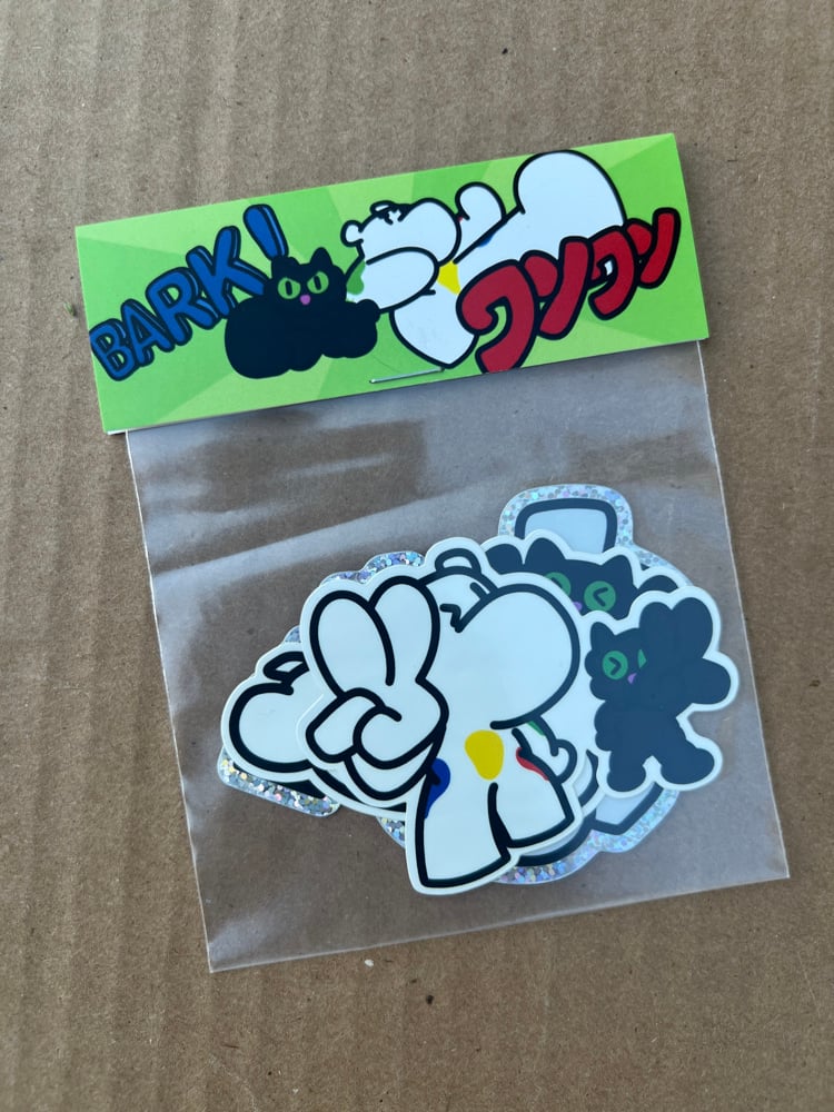 Image of chibi sticker pack