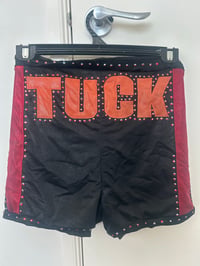 Image 3 of RING WORN GEAR - Black and Red Dropouts Gear 