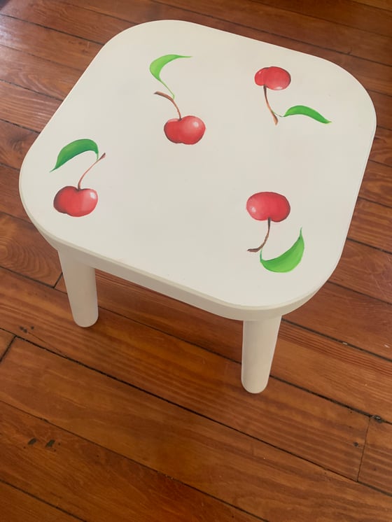 Image of Cherry picking stool