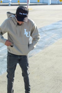 Image 1 of Beige "LU" Hoodie 