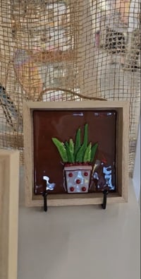 Image 3 of 5" Square Framed Art