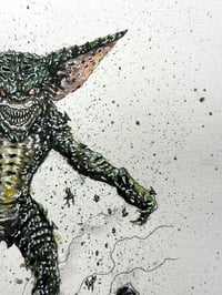 Image 4 of Kaiju Gremlin - 11x14 Daily Halloween Original 