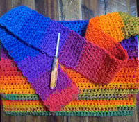 Image 2 of Rainbow messanger bag