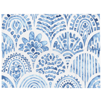 Image 1 of Blue viajera Throw Blanket