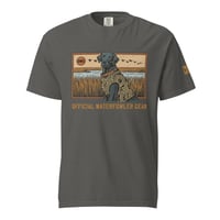 Image 5 of OWG - Black Lab Marsh Left Sleeve Brand Unisex garment-dyed heavyweight t-shirt