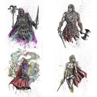 Image 1 of Heman Masters of the Universe Art Print Selection