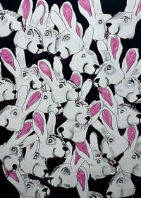 All These Hares 1 of 1 print 18x24