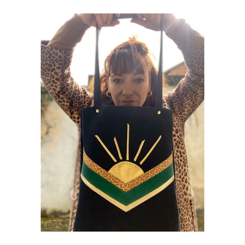 Cabas Galina ⭐️ Bleu Nuit