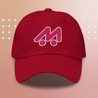 Image 6 of "M" adjustable curved hat