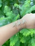 Crystal Butterfly Slider Bracelet  Image 3