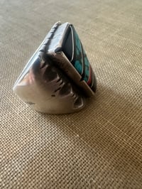 Image 4 of Heavy Cast Inlay Ring 