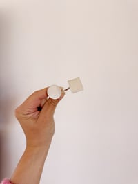 Image 3 of BAGUE GÉO ARGENT