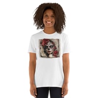 Image 1 of sugar skull 1 Short-Sleeve Unisex T-Shirt