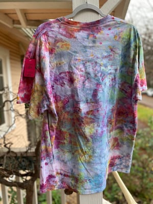 Image of XL Live Fast Eat Trash Tie Dye Shirt 3