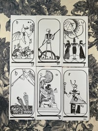 Image 17 of Les XXII lames hermétiques du tarot divinatoires, Otto Wegener, 1976 avec livre!