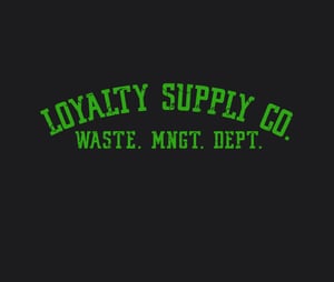 Image of Waste management crew neck sweat shirt 