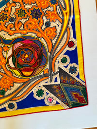 Image 12 of Hermès Cashmere Shawl "L'Arbre du Vent" by Montserrat Gonzalez-Lugo 140cm