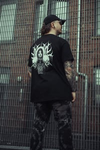 Image 3 of Greysight “Self Made Hell” Heavyweight Black T-Shirt