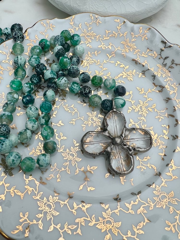 Image of Green Agate necklace