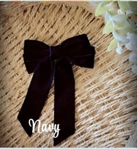 Image 2 of Double velvet bows 10 pack