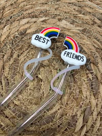 Image 3 of Best Friends Straw Topper