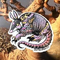 Awesome Armadillo Sticker