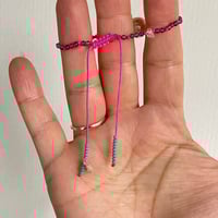 Image 3 of Violet pearl bracelet